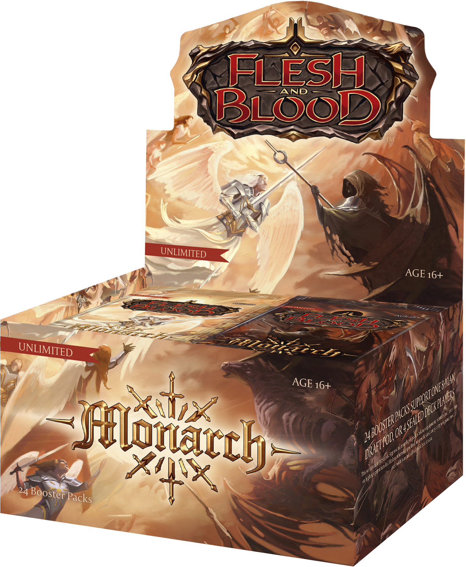 FLESH AND BLOOD MONARCH UNLIMITED BOOSTER BOX | Jack's On Queen