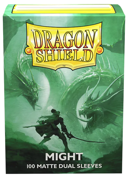 DRAGON SHIELD SLEEVES DUAL MATTE MIGHT 100CT | Jack's On Queen