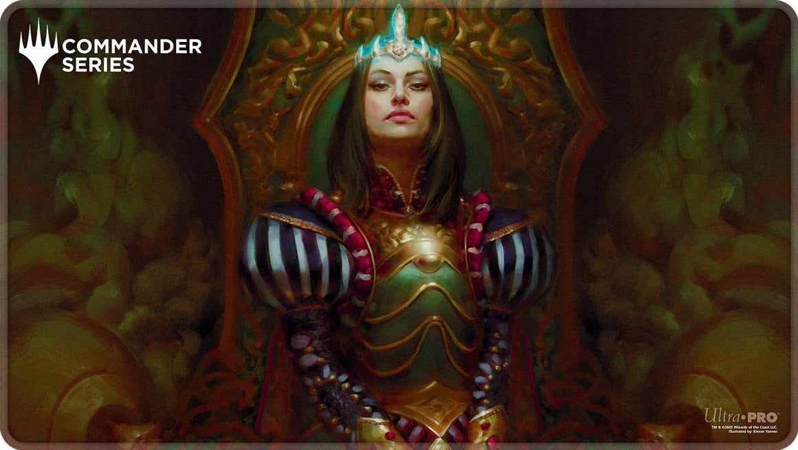 UP PLAYMAT MTG COMMANDER SERIES FAN VOTE 2 QUEEN MARCHESA STITCHED  - Preorder | Jack's On Queen