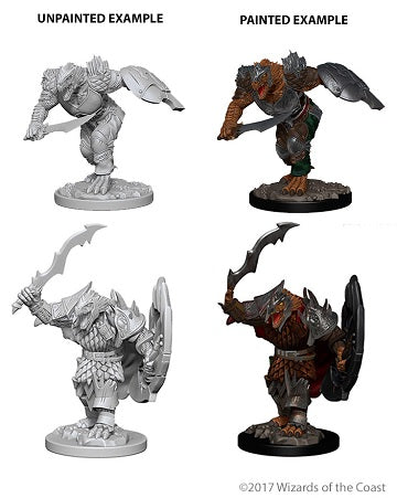 DND UNPAINTED MINIS WV4 DRAGONBORN MALE FIGHTER | Jack's On Queen