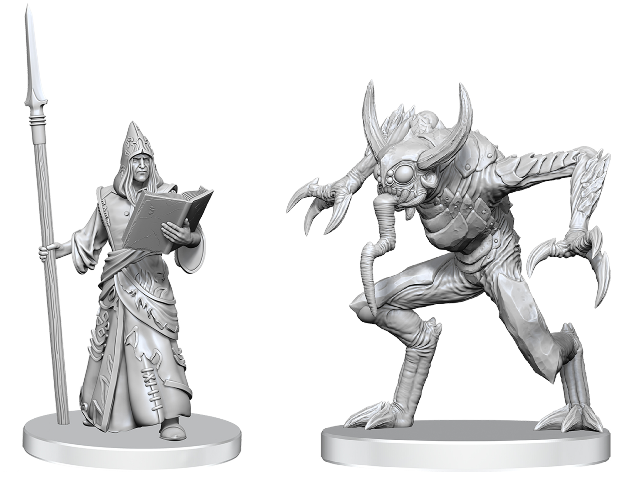 UNPAINTED MINIS WV27 VLORIAK (DESPOILER DEMON) & DEMONOLOGIST | Jack's On Queen
