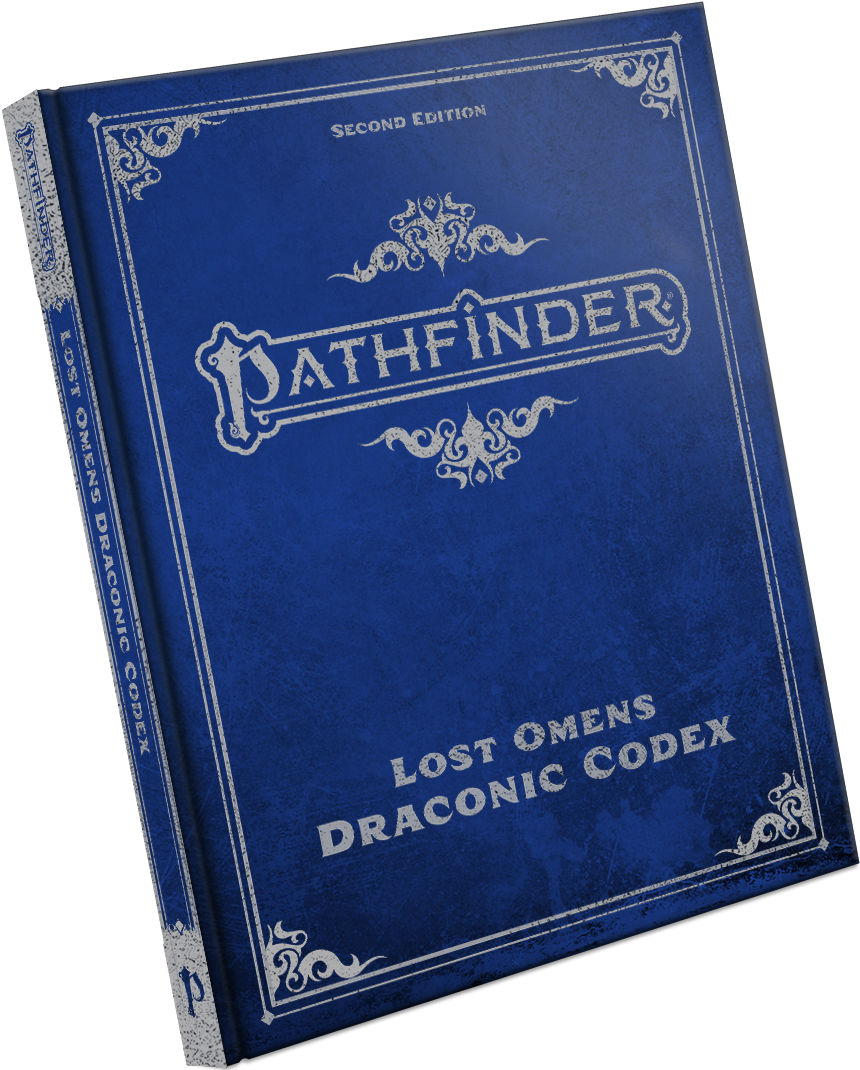 PATHFINDER 2E LOST OMENS DRACONIC CODEX SPECIAL EDITION HC | Jack's On Queen