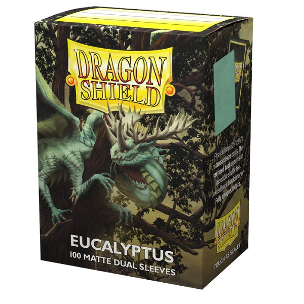 DRAGON SHIELD SLEEVES DUAL MATTE EUCALYPTUS 100CT | Jack's On Queen