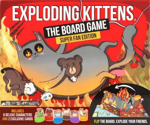 EXPLODING KITTENS THE BOARD GAME PREMIUM EDITION | Jack's On Queen