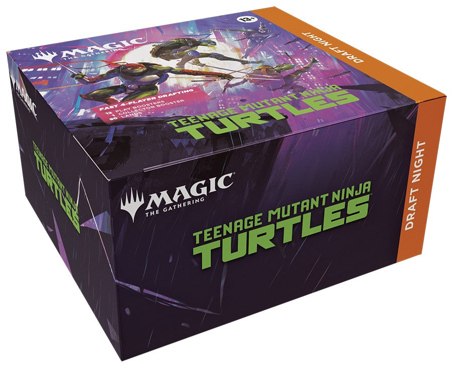 MTG TEENAGE MUTANT NINJA TURTLES DRAFT NIGHT BOX - PREORDER | Jack's On Queen