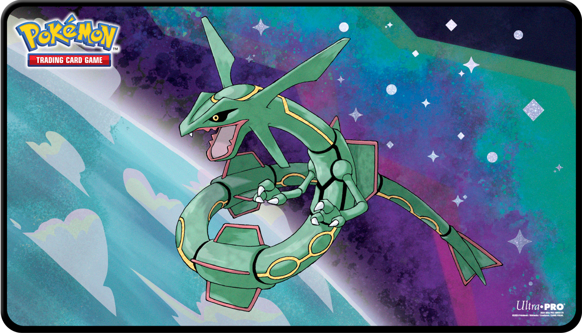 UP PLAYMAT POKEMON RAYQUAZA LEGENDARY FOIL | Jack's On Queen