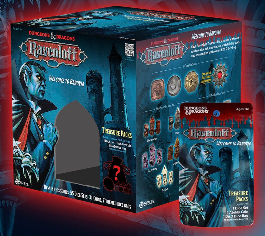 DND RAVENLOFT: CASTLE RAVENLOFT TREASURE PACK | Jack's On Queen
