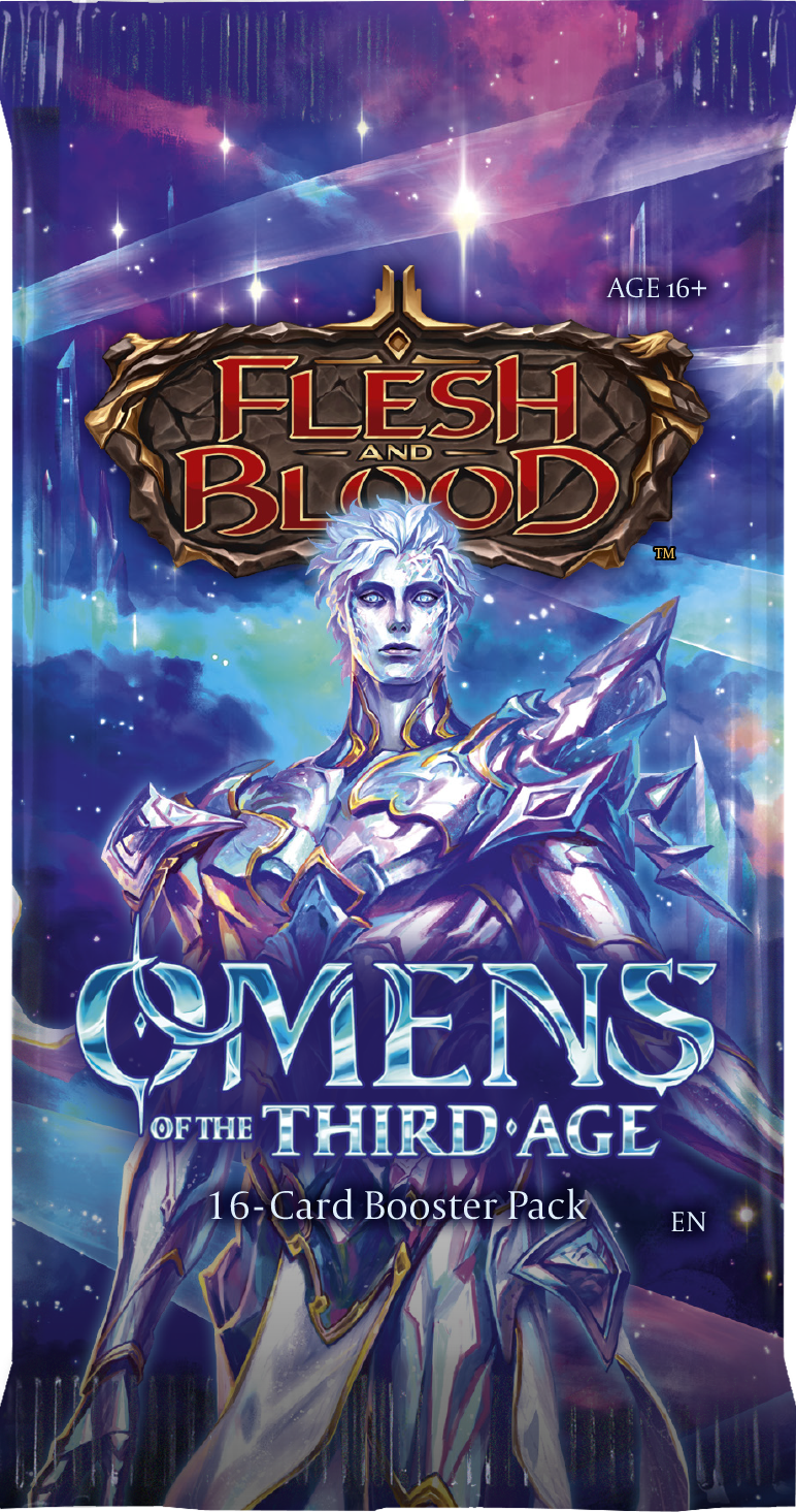 FLESH AND BLOOD OMENS OF THE THIRD AGE BOOSTER pack | Jack's On Queen