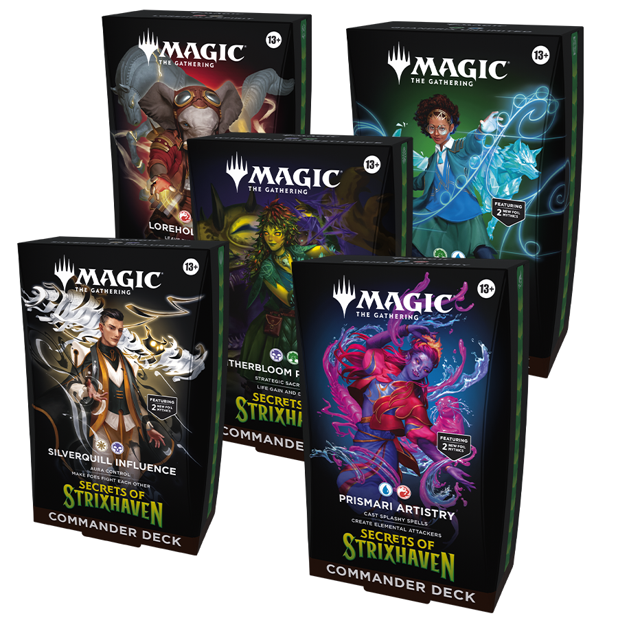 Magic: The Gathering® SECRETS OF STRIXHAVEN COMMANDER SET | Jack's On Queen