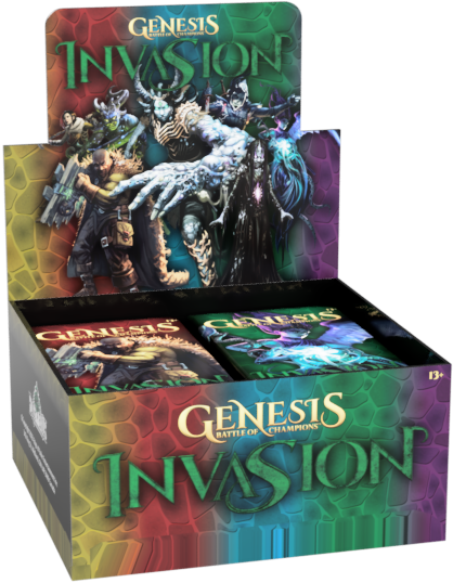 GENESIS: BATTLE OF CHAMPIONS INVASION BOOSTER BOX | Jack's On Queen