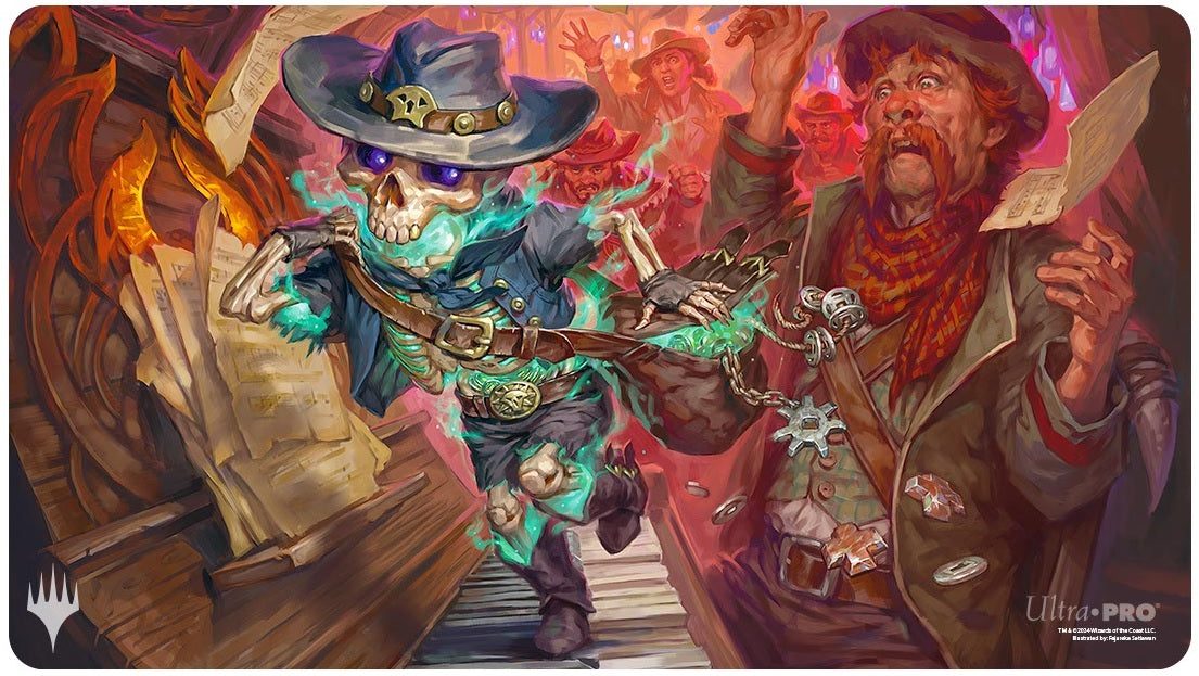UP Playmat MTG OUTLAWS OF THUNDER JUNCTION ART 1 | Jack's On Queen
