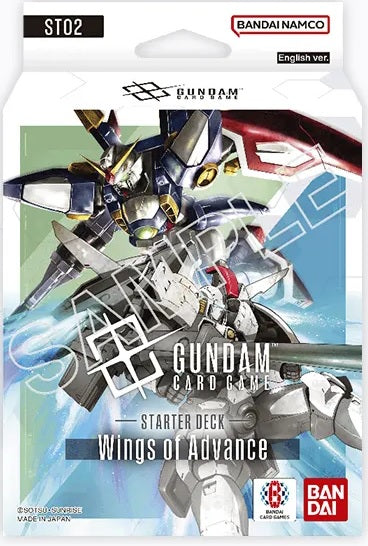 GUNDAM CG ST-02 WINGS OF ADVANCE STARTER DECK | Jack's On Queen