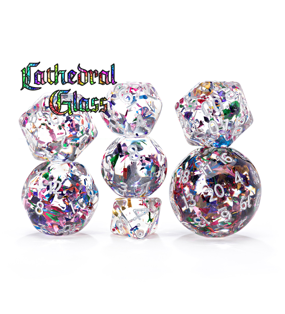 DOUBLE DICE - CATHEDRAL GLASS | Jack's On Queen