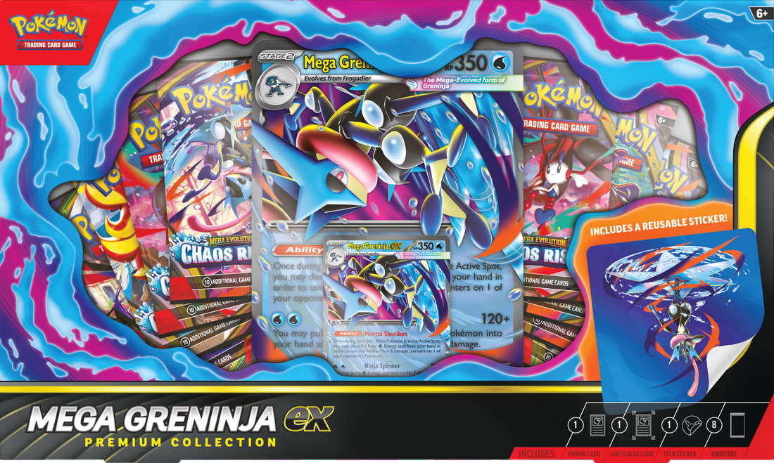 POKEMON MEGA GRENINJA EX PREMIUM COLLECTION | Jack's On Queen