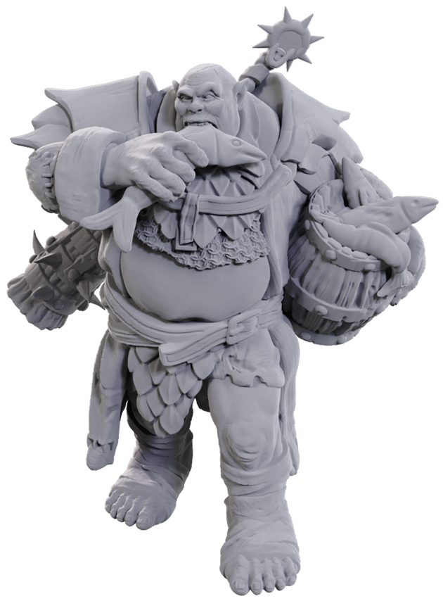 DND UNPAINTED MINIS WV25 OGRE SOLDIER | Jack's On Queen