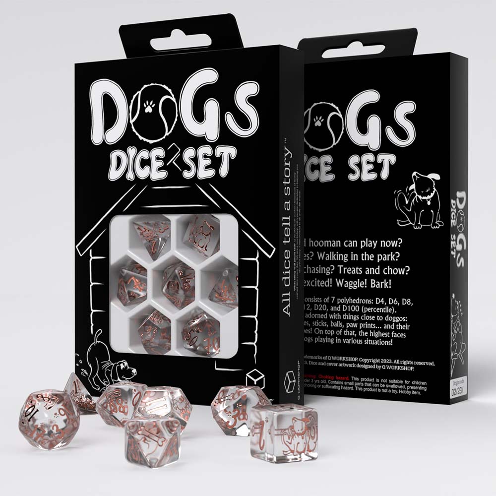 DOGS DICE SET BUBBLES | Jack's On Queen