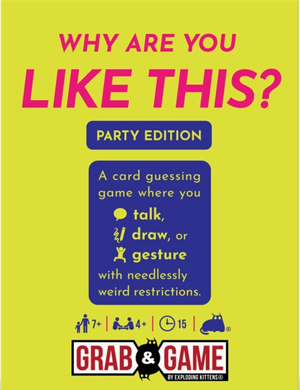 WHY ARE YOU LIKE THIS PARTY VERSION GRAB & GAME | Jack's On Queen