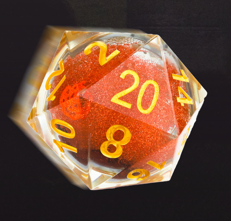 Sirius Dice D20 HALLOWEEN SNOWGLOBE 55MM | Jack's On Queen