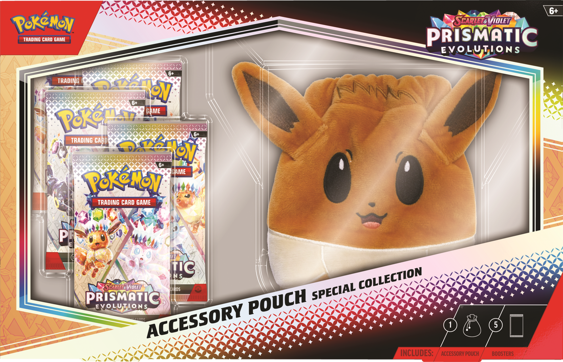 POKEMON SV8.5 PRISMATIC EVOLUTIONS ACCESSORY POUCH SPECIAL COLLECTION | Jack's On Queen