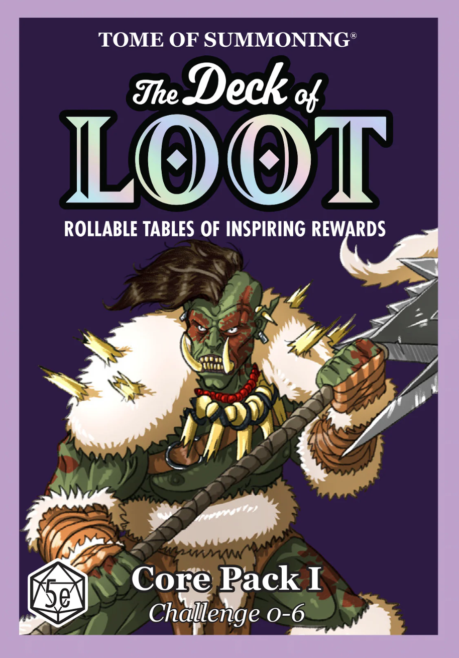 THE DECK OF LOOT: CORE PACK 1 - CR 0-6 - PREORDER | Jack's On Queen