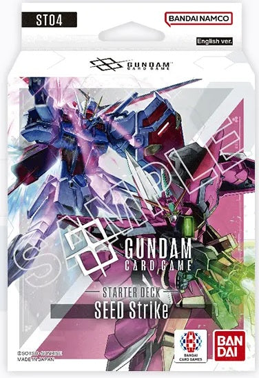 GUNDAM CG ST-04 SEED STRIKE STARTER DECK | Jack's On Queen