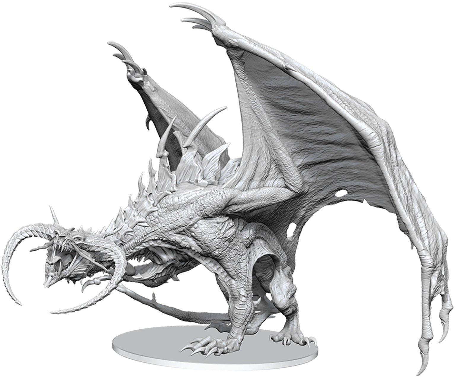 UNPAINTED MINIS WV27 DIABOLIC DRAGON BOXED MINIATURE | Jack's On Queen