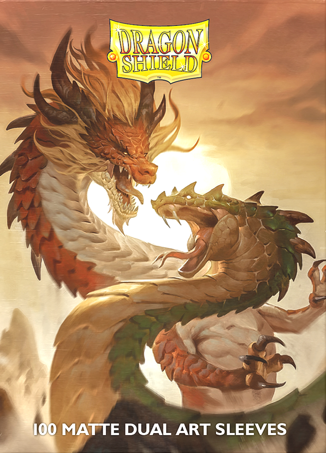 DRAGON SHIELD SLEEVES DUAL MATTE WOOD SNAKE 2025 100CT | Jack's On Queen