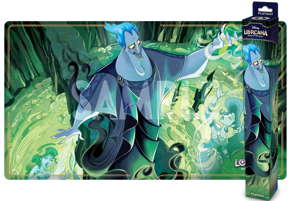 DISNEY LORCANA PLAYMAT SET 8 MAT B HADES | Jack's On Queen