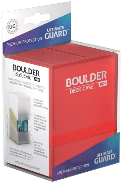 UG DECK CASE BOULDER 80+ RUBY (Red) | Jack's On Queen