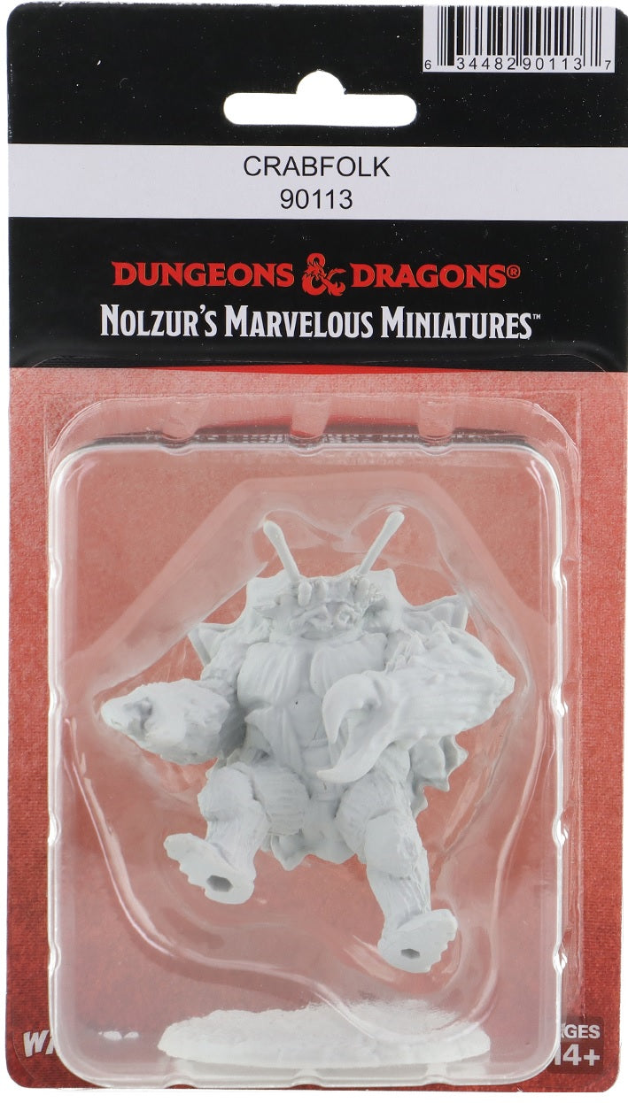 DND UNPAINTED MINIS WV23 CRABFOLK | Jack's On Queen