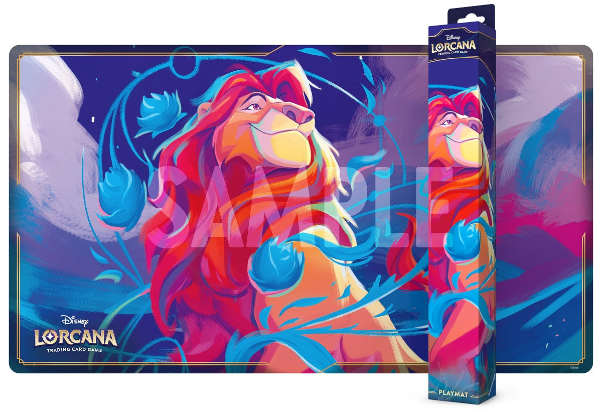 DISNEY LORCANA PLAYMAT SET 9 MAT B MUFASA | Jack's On Queen