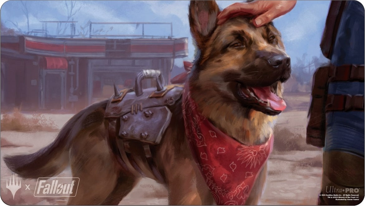 UP Fallout Dogmeat Playmat | Jack's On Queen