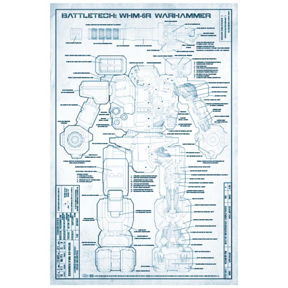 BATTLETECH TECHNICAL BLUEPRINTS | Jack's On Queen