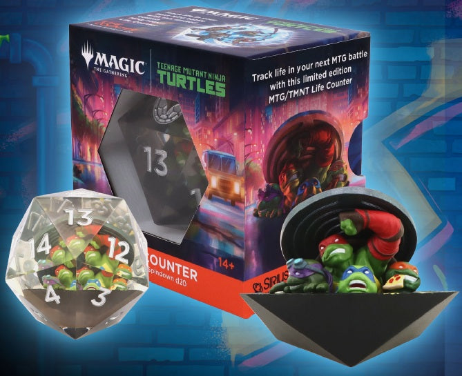 MTG TMNT 55MM SPINDOWN D20 | Jack's On Queen