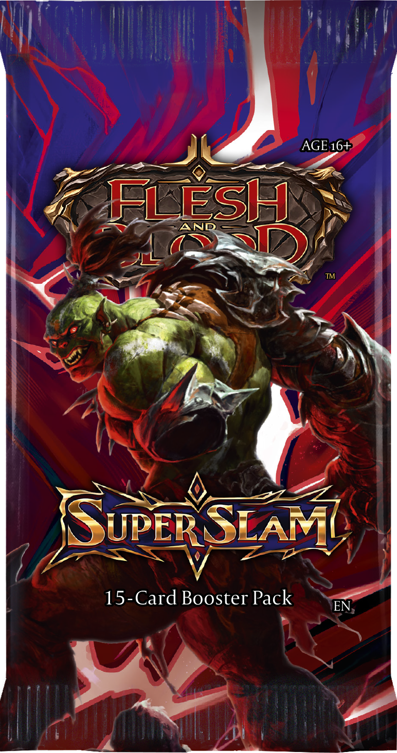 FLESH AND BLOOD SUPER SLAM  BOOSTER PACK | Jack's On Queen