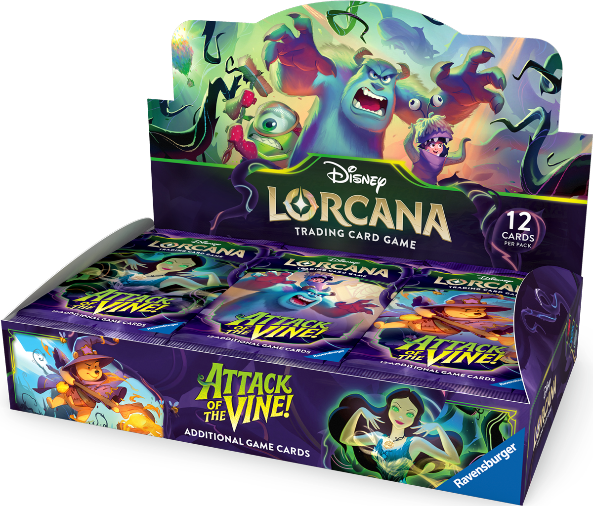 DISNEY LORCANA FRENCH SET 13 ATTACK OF THE VINE! BOOSTER | Jack's On Queen