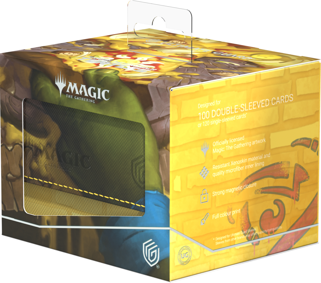 UG DECK CASE SIDEWINDER 100+ XENOSKIN MTG TEENAGE MUTANT NINJA TURTLES - PLAINS | Jack's On Queen