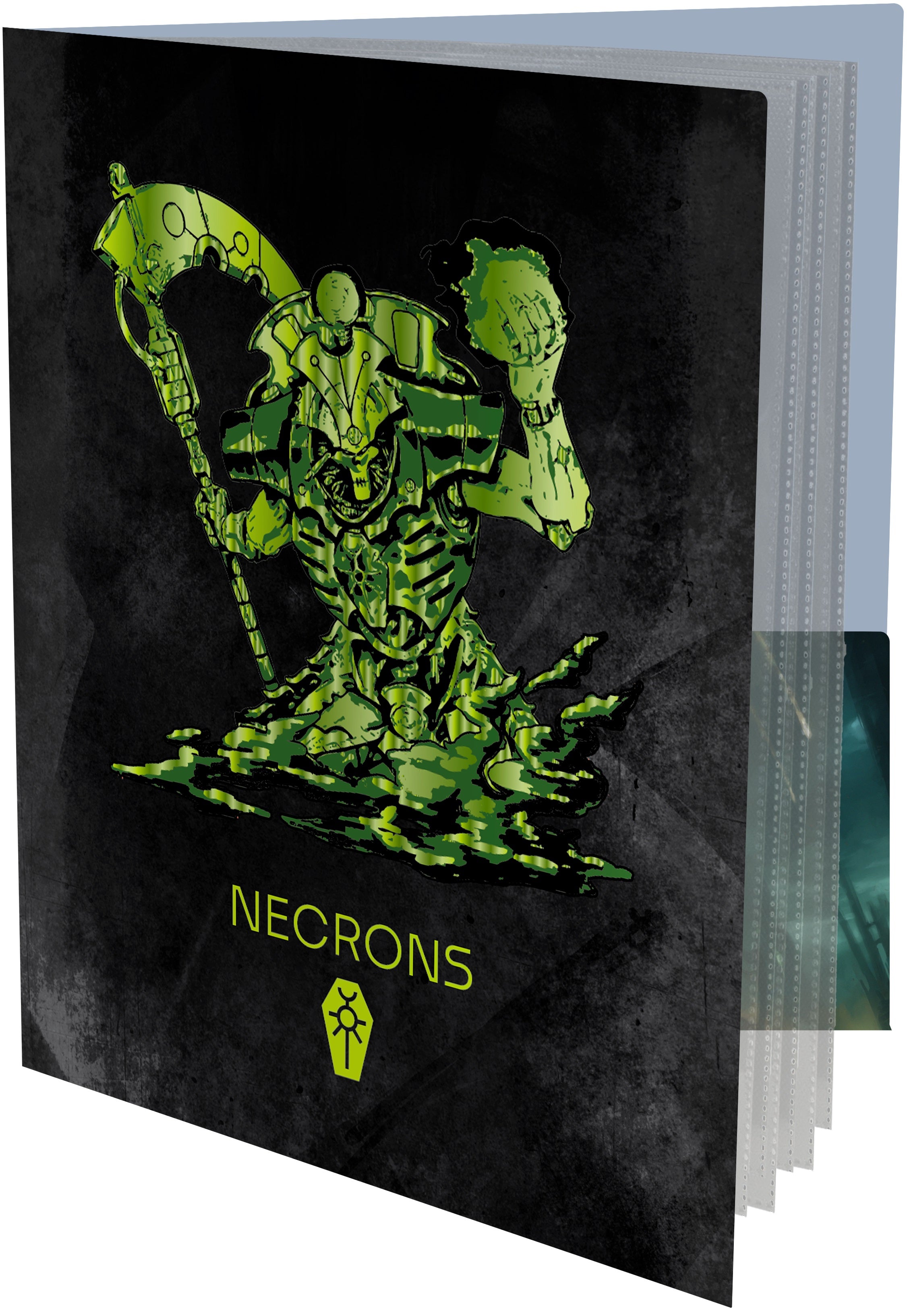 UP PORTFOLIO DATASHEET/INDEX CARD WARHAMMER 40K NECRON CODEX ALIGNED | Jack's On Queen