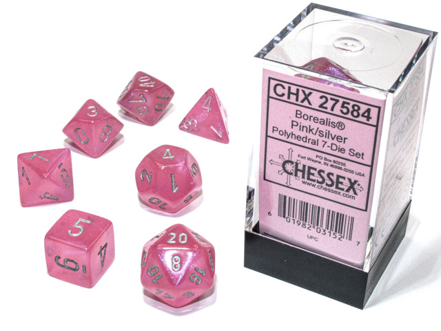 7-DIE SET CHX27584 Borealis 7Pc Pink / Silver | Jack's On Queen