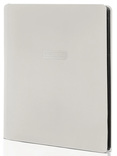 ER PREMIUM ZIP BINDER 360 CARDS WHITE | Jack's On Queen