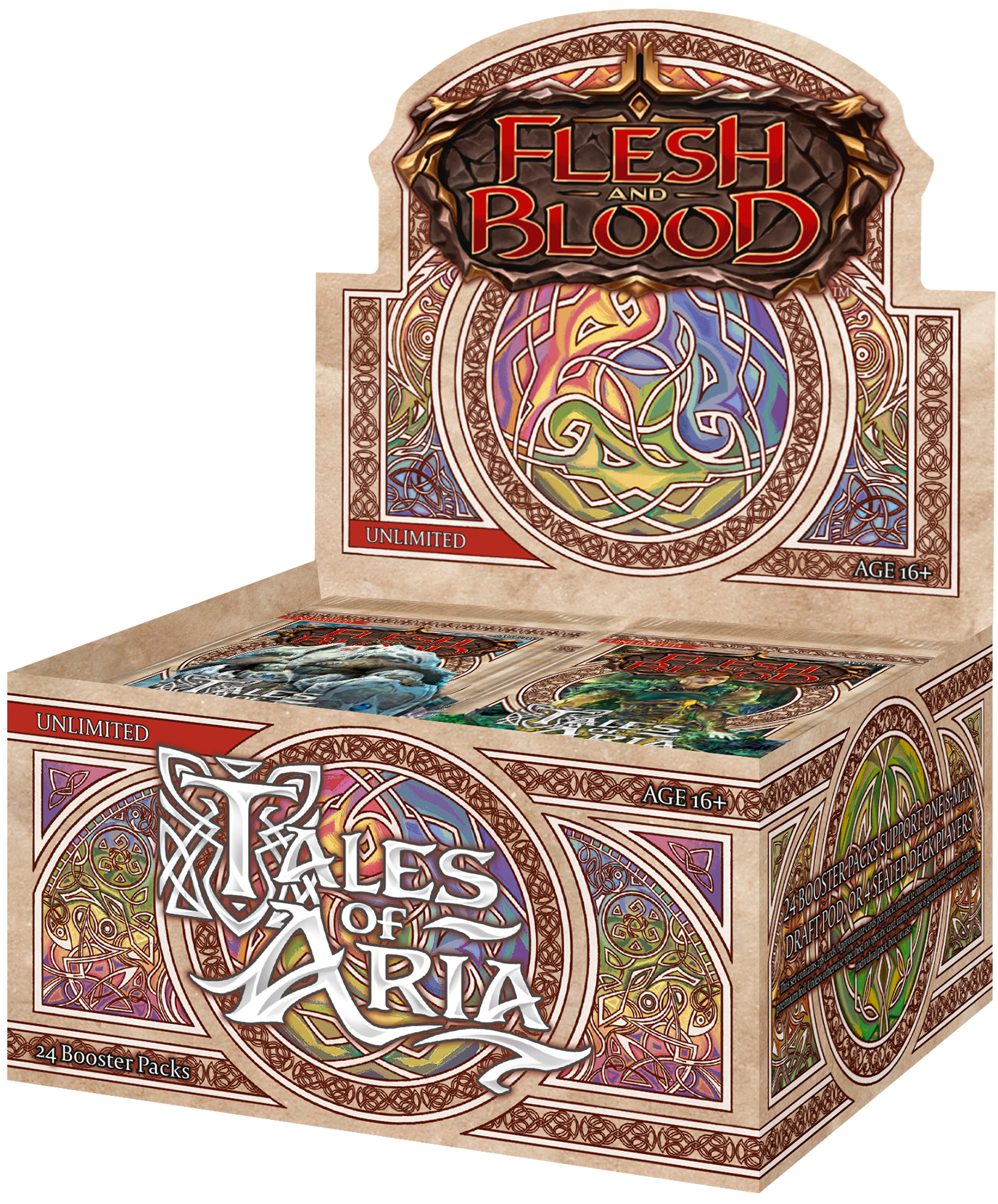 FLESH AND BLOOD TALES OF ARIA UNLIMITED BOOSTER Pack | Jack's On Queen