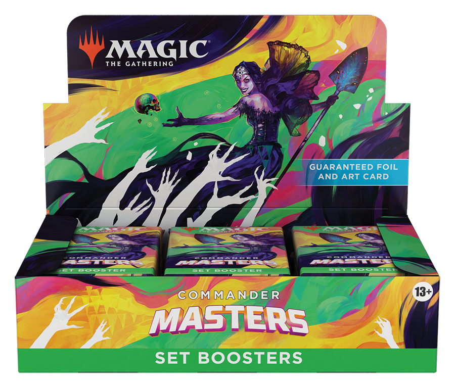 MTG COMMANDER MASTERS SET BOOSTER BOX | Jack's On Queen