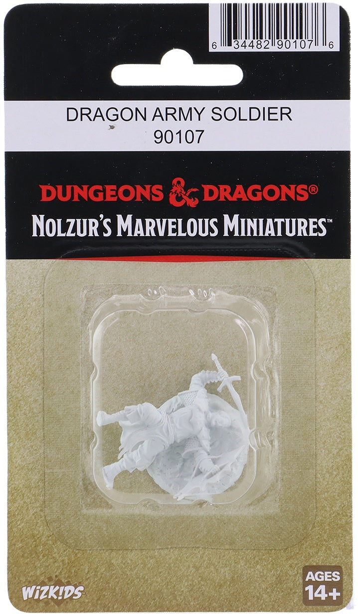 DND UNPAINTED MINIS WV23 DRAGON ARMY SOLDIER | Jack's On Queen