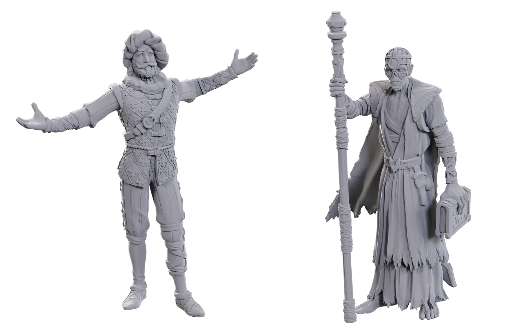 DND UNPAINTED MINIS SPECIAL EDITION BALDUR'S GATE 3 - VOLO & WITHERS  - Preorder | Jack's On Queen