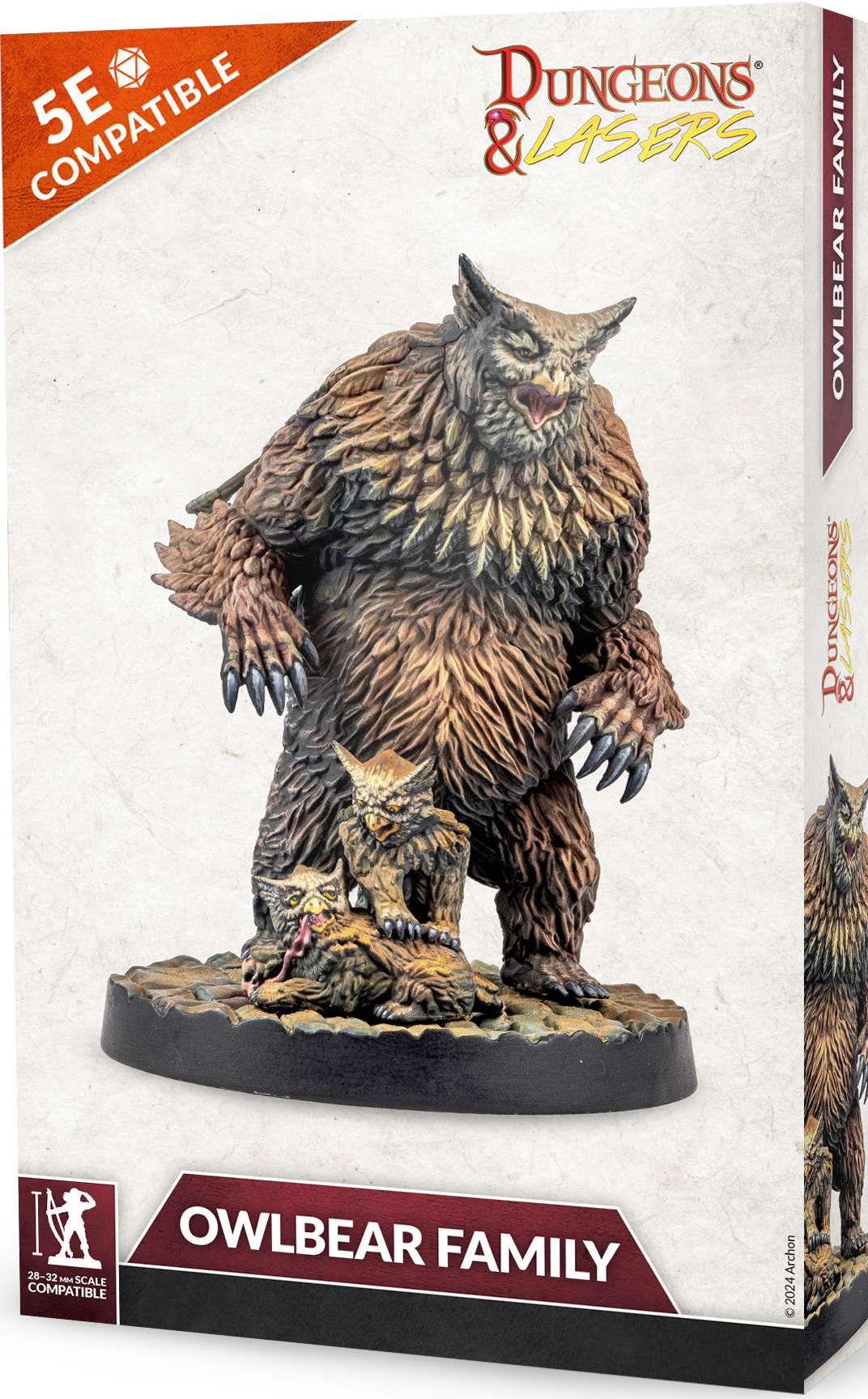 Dungeons and Lasers - Owlbear Family | Jack's On Queen