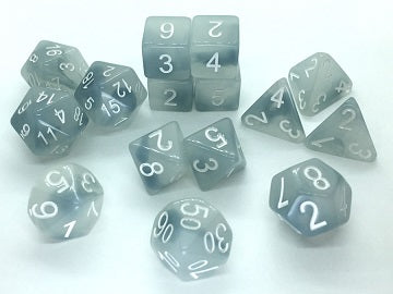 SET OF 15 DICE: POLYHEDRAL GHOSTLY GRUDGE | Jack's On Queen