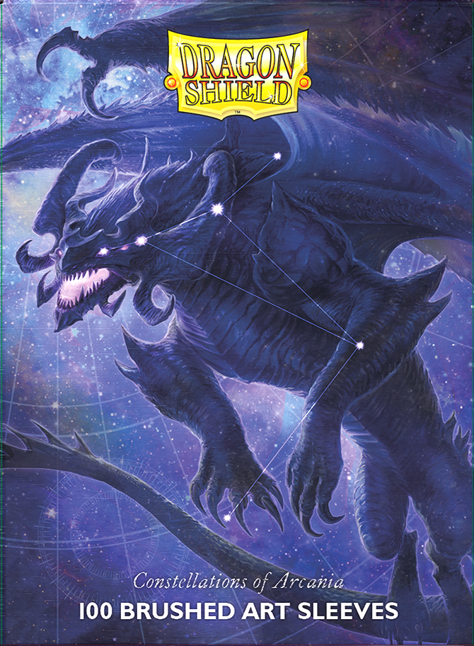 DRAGON SHIELD SLEEVES BRUSHED ART CONSTELLATIONS SIGNOIR 100CT | Jack's On Queen