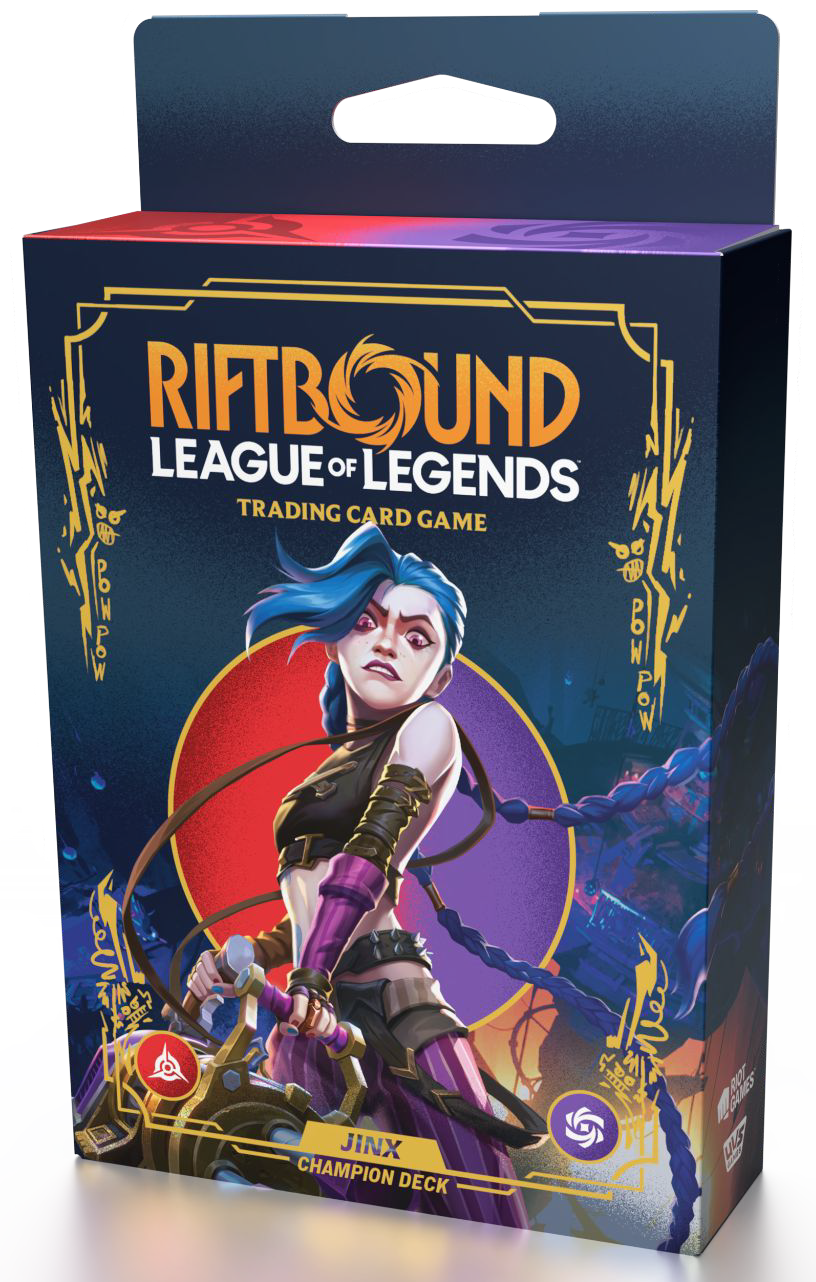 RIFTBOUND LEAGUE OF LEGENDS TCG ORIGINS CHAMPION DECK JINX | Jack's On Queen