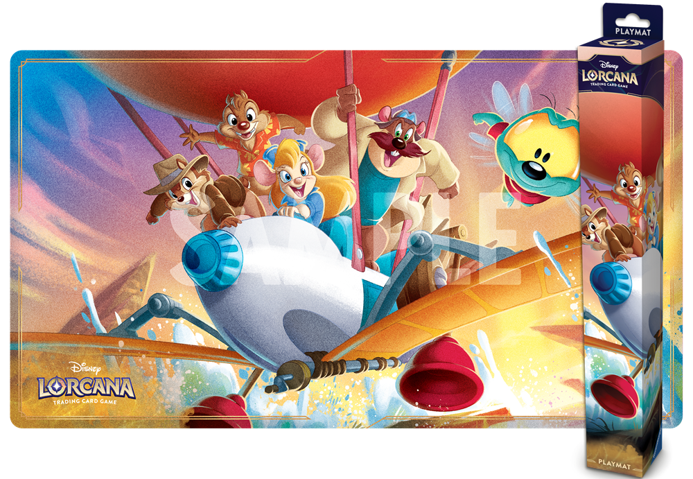 DISNEY LORCANA PLAYMAT SET 8 MAT A RESCUE RANGERS. | Jack's On Queen