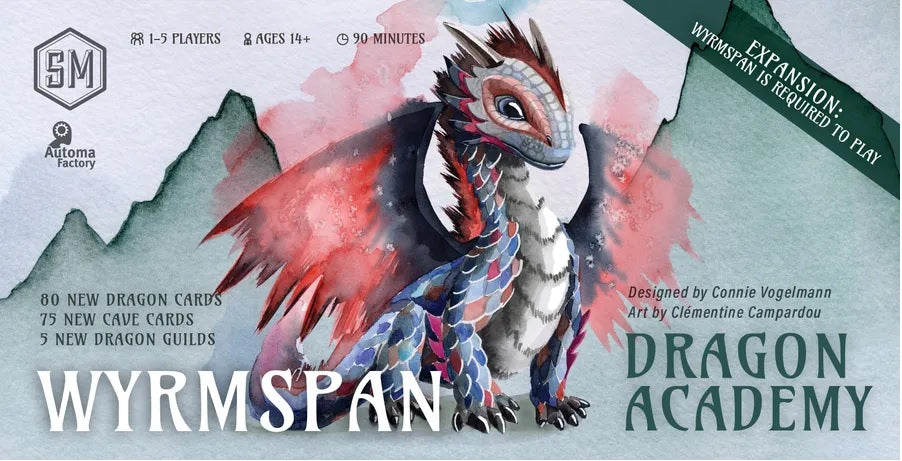 Wyrmspan DRAGON ACADEMY EXPANSION | Jack's On Queen